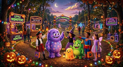 LITTLE MONSTERS (Every Saturday from September 26th - October 24) poster