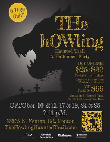 The Howling Haunted Trail 2026 poster