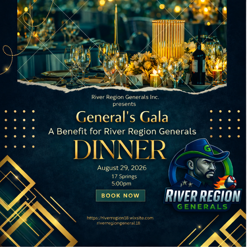 Join us for a evening of celebration at the General’s Gala poster