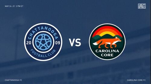 Chattanooga FC vs Carolina Core poster