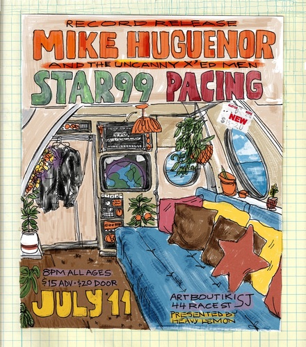 Heavy Lemon Presents - Mike Hugenor Album Release show w/ Star99, Pacing poster