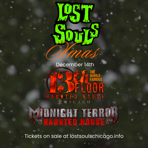 Lost Souls Xmas 2024 poster