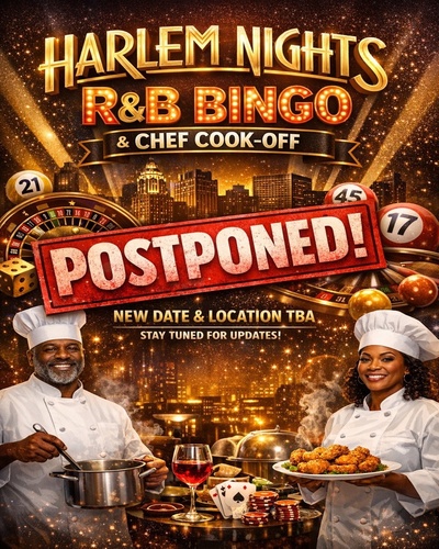 Harlem Nights R&B Bingo/Chef Cook-Off image
