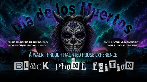 Dia de los Muertos - Black Phone Edition poster