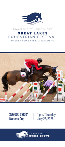 International Nations Cup Show Jumping in Traverse City image