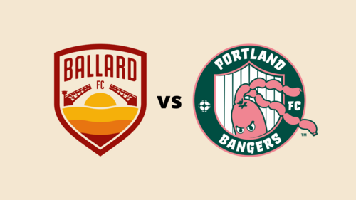 Ballard FC vs Portland Bangers FC poster