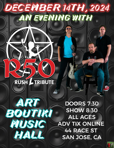 R50 - Rush Tribute poster