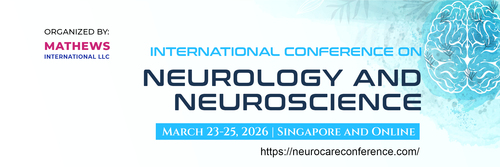 International Conference on Neurology and Neuroscience poster