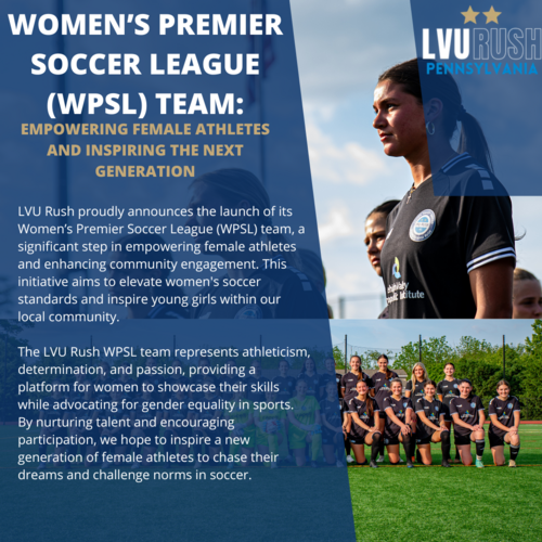 LVU Rush WPSL 2026 poster