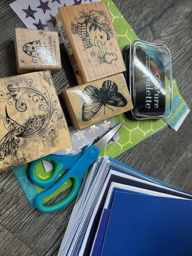 Get your creativity on! Greeting card edition. poster