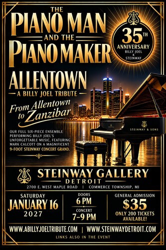 Celebrating Billy Joel & Steinway & Sons 35 Years! poster