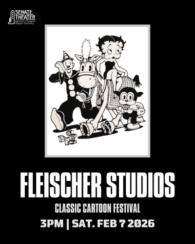 Fleischer Studios Cartoon Festival FREE 12 AND UNDER MATINEE SCREENING poster