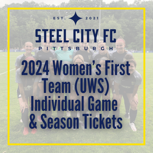 Steel City FC Season Tickets 2025 (Women's League) poster