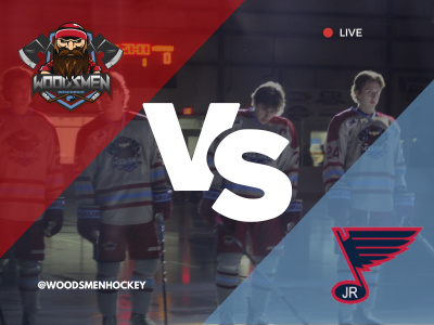 Game  5: Woodsmen Vs. St. Louis Junior Blues: Hunting Wives Weekend poster