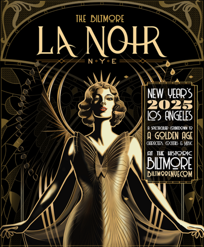 The Biltmore - LA Noir - New Year's Eve 2025 poster