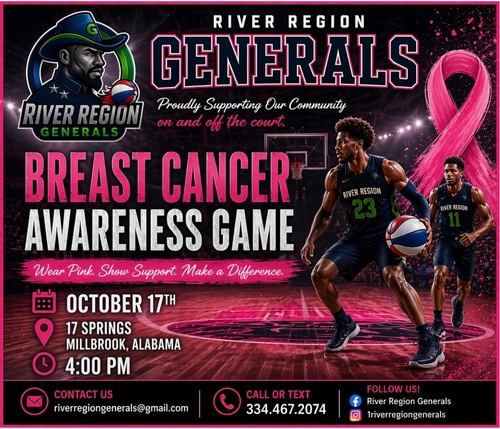 Join us for our Breast Cancer Awareness Showdown, raising funds and awareness in the ultimate game for a cause! poster