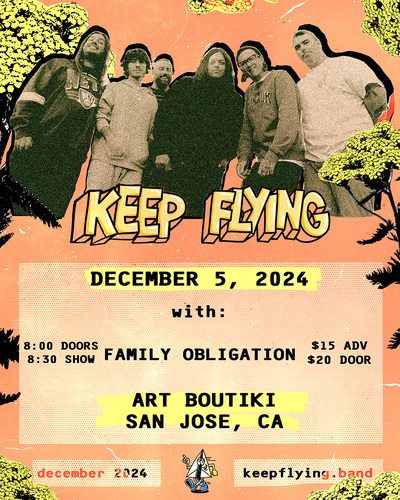 Family Obligation, Keep Flying (NY) poster