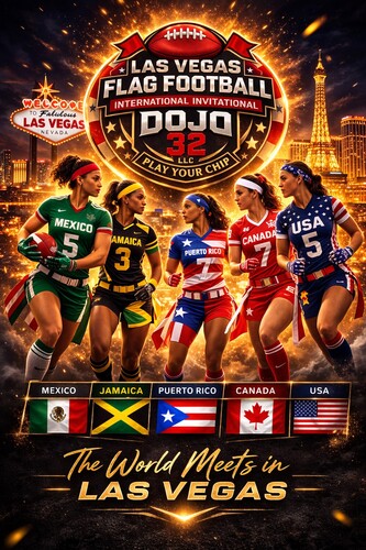 Las Vegas Flag Football International Invitational  poster