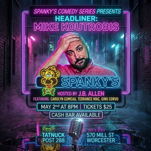 Spanky's Comedy Series Presents: Mike Koutrobis Comedy Night for a Cause image