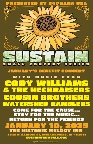 Sustain Concert Series - Jan 10th poster