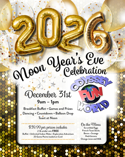 Noon Year's Eve Celebration poster