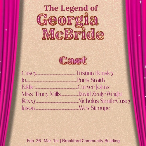 Georgia McBride Character Sponsorship!  poster