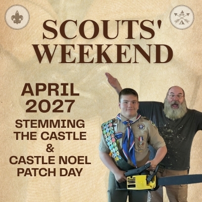 STEM THE CASTLE & Behind the Scenes for Scouts & Inquisitive Minds poster