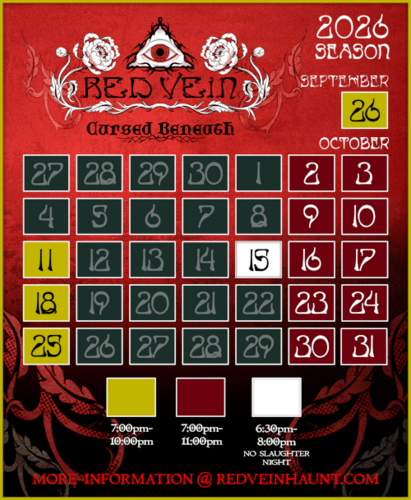 RED VEIN: Cursed Beneath poster