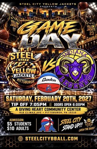Steel City Yellow Jackets vs Indiana Legends!🐝 poster